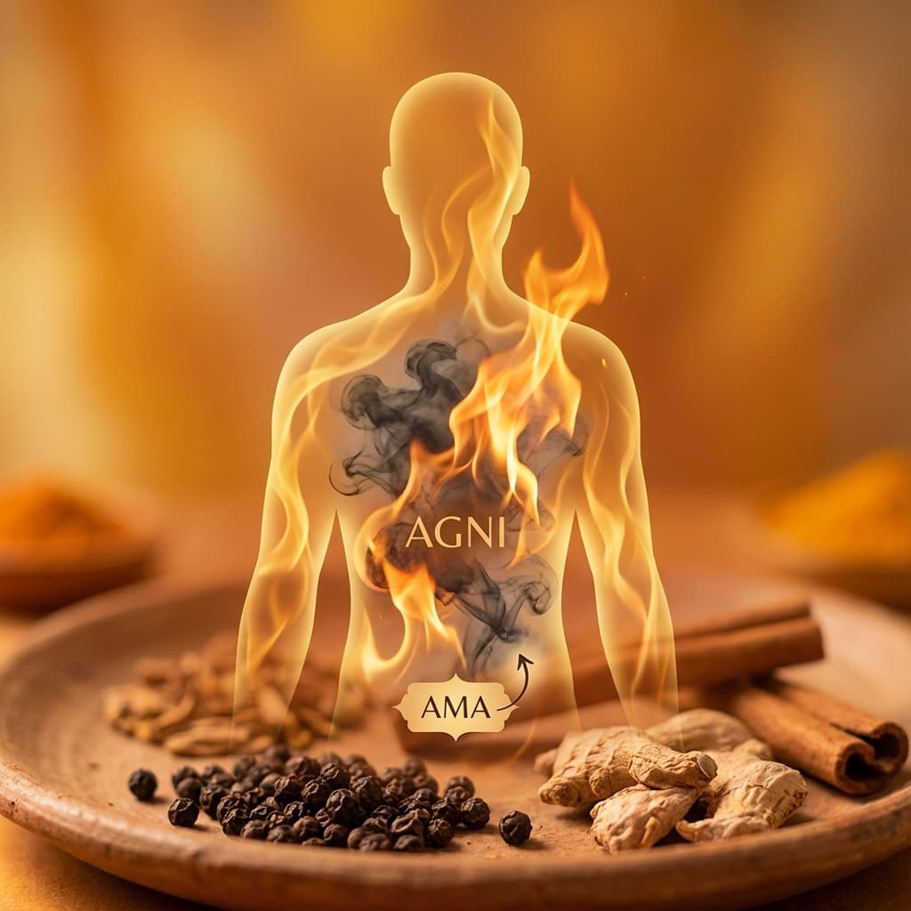 Ayurvedic Weight Loss: Why 'Agni' Matters More Than Calories (A Complete Guide)