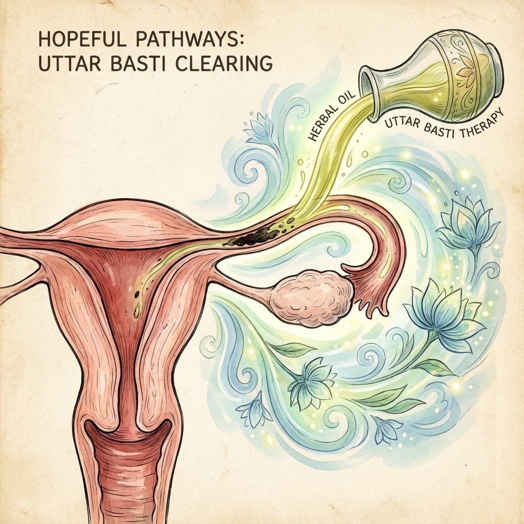 Blocked Fallopian Tubes: Can Ayurveda Open Them Without Surgery? (A Complete Guide)