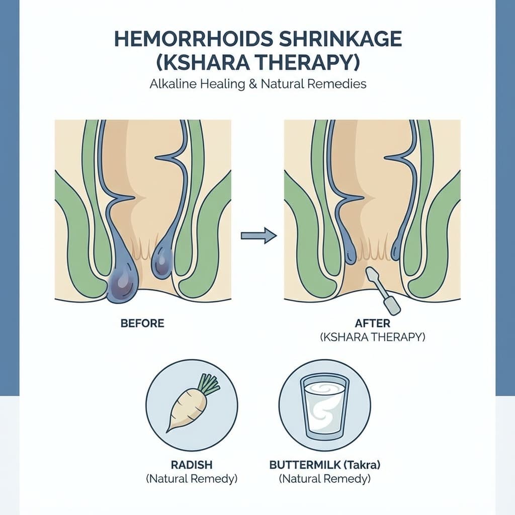 Hemorrhoids (Piles): Non-Surgical Ayurvedic Management